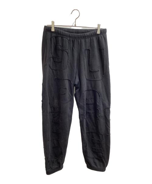 SUPREME（シュプリーム）Supreme (シュプリーム) cutout letters sweatpant/20SS ブラック サイズ:Sの古着・服飾アイテム