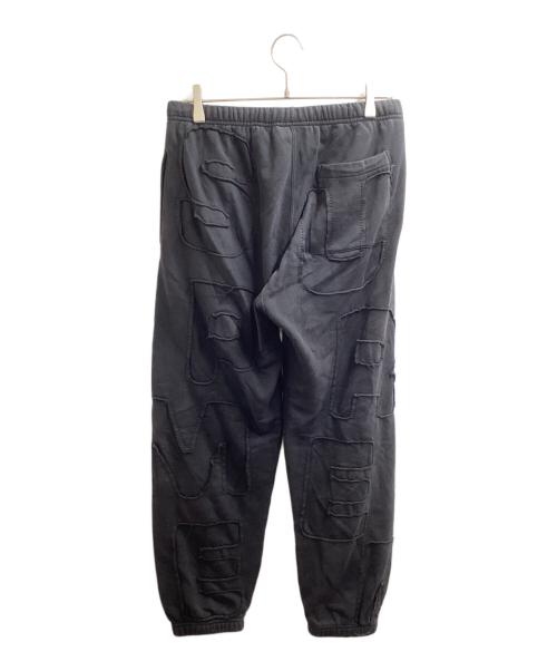 SUPREME（シュプリーム）Supreme (シュプリーム) cutout letters sweatpant/20SS ブラック サイズ:Sの古着・服飾アイテム