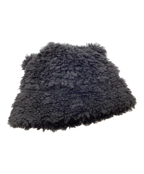 BASICKS（ベイシックス）BASICKS (ベイシックス) Bear Beanie Black / ベア ニット帽 ブラック / S1.5-1201 / Made in JAPAN / 日本製 ブラック サイズ:Mの古着・服飾アイテム