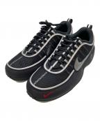 NIKEナイキ）の古着「Air Zoom Spiridon SP エア ズーム スピリドン ブラック メタリック シルバー HF9117-002」｜ブラック