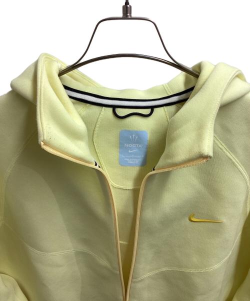 NIKE（ナイキ）NIKE (ナイキ) NIKE / ナイキ / NRG NOCTA TCH FLC FZ HDY / FD8453-821 イエロー サイズ:Lの古着・服飾アイテム