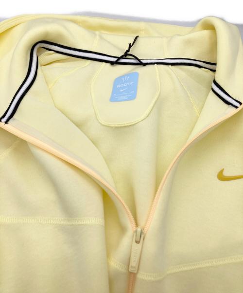 NIKE（ナイキ）NIKE (ナイキ) NRG NOCTA TCH FLC FZ HDY　FD8453-821　タグ付き イエロー サイズ:XLの古着・服飾アイテム