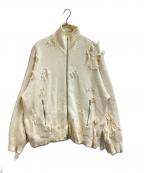 DANKE SCHONダンケ シェーン）の古着「DAMEGE DRIVERS KNIT / ダメージドライバーズニット / 23A-KNL030-DS / 23AW」｜アイボリー