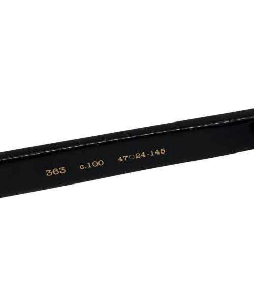 EYEVAN 7285（アイヴァン）EYEVAN 7285 (アイヴァン) 363 サングラス アイウェア ブラック(COLOR 100) ブラック(COLOR 100) サイズ:47 □ 24-145の古着・服飾アイテム