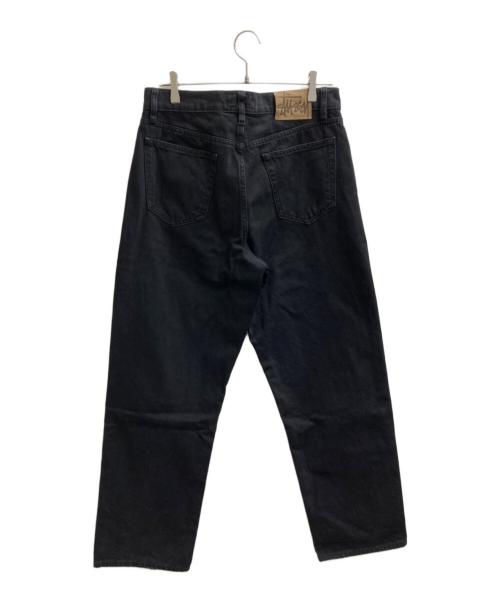 stussy（ステューシー）stussy (ステューシー) Big OL ’DENIM 116599 コットンデニム バギーフィット ジーンズ ブラック サイズ:30の古着・服飾アイテム