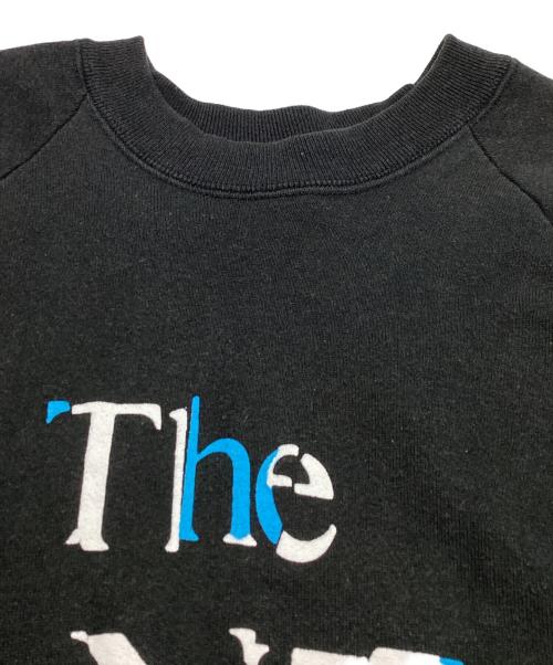 FRUIT OF THE LOOM（フルーツオブザルーム）FRUIT OF THE LOOM (フルーツオブザルーム) ラグランスウェット / raglan sweatshirt / オペラ座の怪人 / 80s / USA製 ブラック サイズ:XLの古着・服飾アイテム