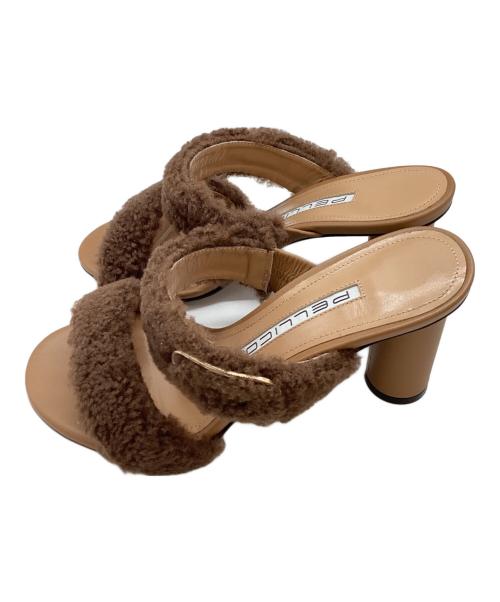 PELLICO（ペリーコ）PELLICO (ペリーコ) PELLICO / ペリーコ / ヒール / サンダル / 6710 SOLE 80 / イタリア製 ブラウン サイズ:37の古着・服飾アイテム