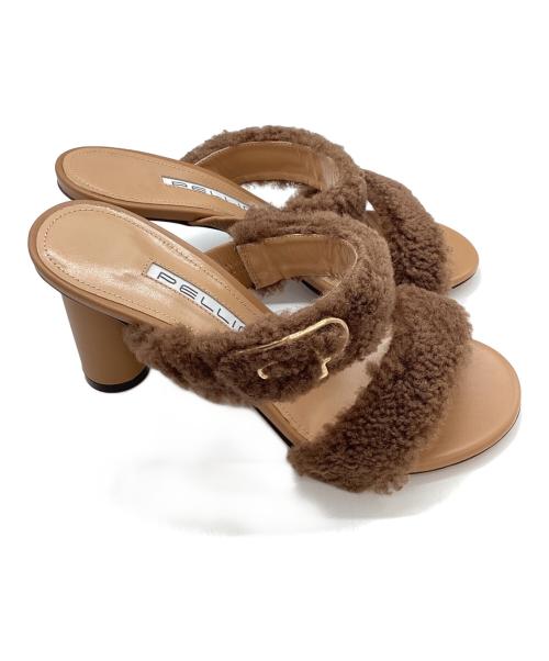 PELLICO（ペリーコ）PELLICO (ペリーコ) PELLICO / ペリーコ / ヒール / サンダル / 6710 SOLE 80 / イタリア製 ブラウン サイズ:37の古着・服飾アイテム