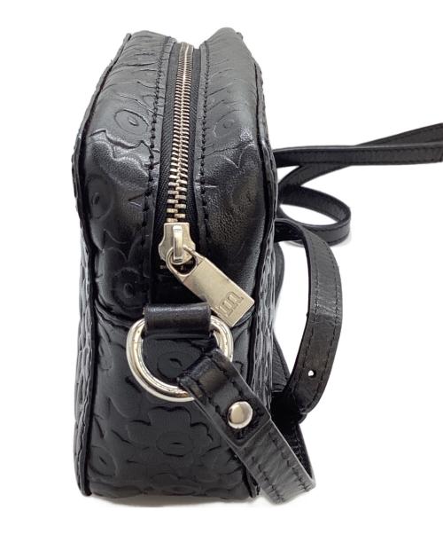 marimekko（マリメッコ）marimekko (マリメッコ) ウニッコ箔押しコンパクトショルダーバッグ NERVA ブラックの古着・服飾アイテム