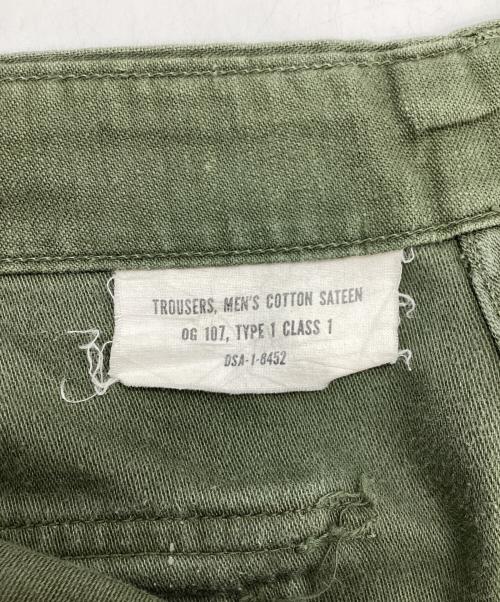 US ARMY（ユーエスアーミー）US ARMY (ユーエスアーミー) ベイカーパンツ　8405-782-3176　60s グリーン サイズ:W38×L35の古着・服飾アイテム