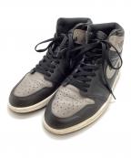 NIKEナイキ）の古着「Air Jordan 1 Retro High Shadow　555088-013」｜グレー