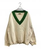 MINDSEEKERマインドシーカー）の古着「オーバーサイズニット / MS-221-025」｜ベージュ