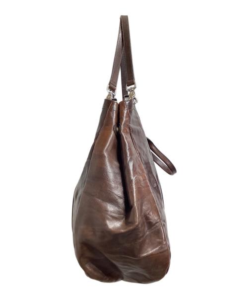 Daniel&Bob（ダニエル＆ボブ）Daniel&Bob (ダニエル＆ボブ) 2WAYトートバッグ　CULODORO RODI ブラウンの古着・服飾アイテム