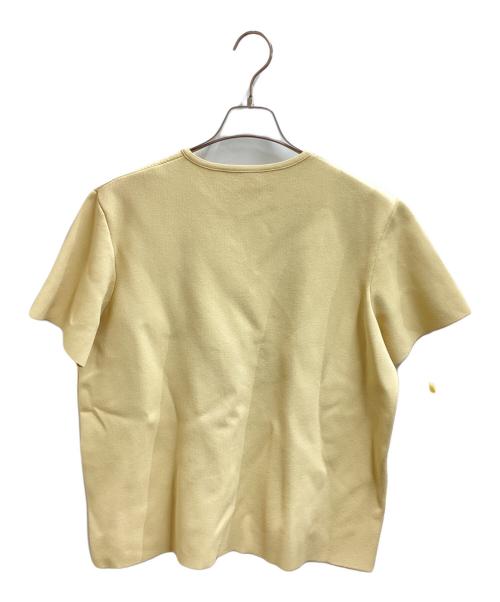 JIL SANDER（ジルサンダー）JIL SANDER (ジルサンダー) ジャージーカットソー イエロー サイズ:34の古着・服飾アイテム