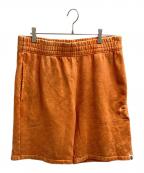 A BATHING APEア ベイシング エイプ）の古着「OVERDYE SHORTS / オーバーダイ ショーツ / 001SPK301012」｜オレンジ