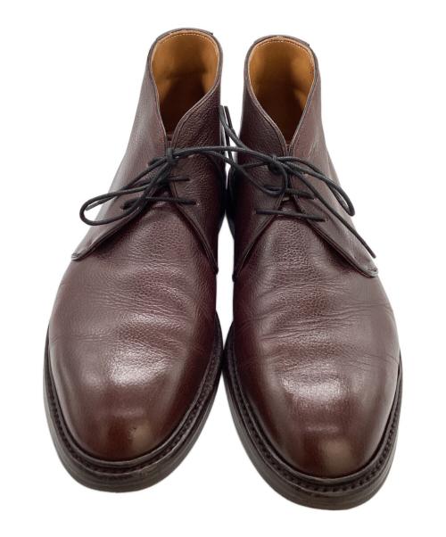 SHETLAND FOX（シェットランドフォックス）SHETLAND FOX (シェットランドフォックス) チャッカーブーツ ブラウン サイズ:9の古着・服飾アイテム