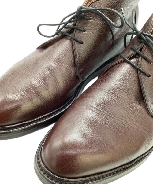 SHETLAND FOX（シェットランドフォックス）SHETLAND FOX (シェットランドフォックス) チャッカーブーツ ブラウン サイズ:9の古着・服飾アイテム