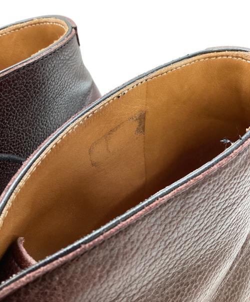 SHETLAND FOX（シェットランドフォックス）SHETLAND FOX (シェットランドフォックス) チャッカーブーツ ブラウン サイズ:9の古着・服飾アイテム