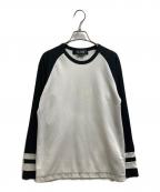 BLACK COMME des GARCONSブラックコムデギャルソン）の古着「長袖Tシャツ / 1F-T205 / AD2010」｜ホワイト
