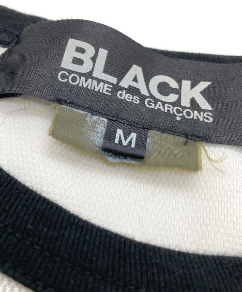 BLACK COMME des GARCONS（ブラックコムデギャルソン）BLACK COMME des GARCONS (ブラックコムデギャルソン) 長袖Tシャツ / 1F-T205 / AD2010 ホワイト サイズ:Mの古着・服飾アイテム