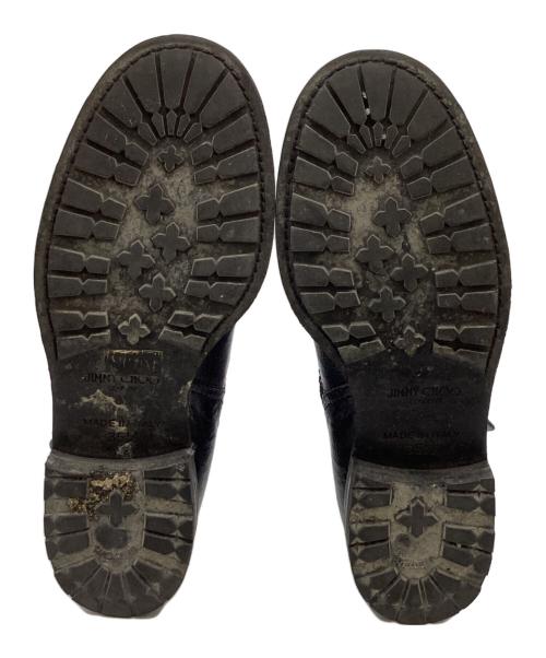 JIMMY CHOO（ジミーチュウ）JIMMY CHOO (ジミーチュウ) バックル ショートブーツ / YOUTH ブラック サイズ:35 1/2の古着・服飾アイテム