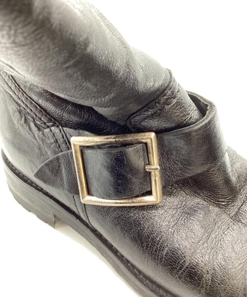 JIMMY CHOO（ジミーチュウ）JIMMY CHOO (ジミーチュウ) バックル ショートブーツ / YOUTH ブラック サイズ:35 1/2の古着・服飾アイテム