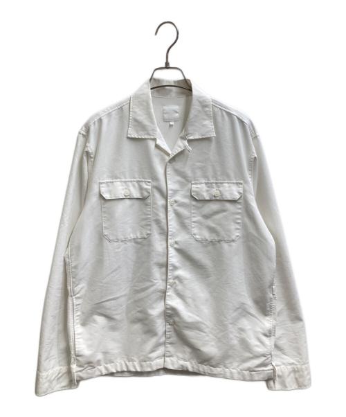 THE NORTH FACE（ザ ノース フェイス）THE NORTH FACE (ザ ノース フェイス) L/S AD WHITE SHIRT ロングスリーブアルファドライホワイトボックスシャツ NR11652 ホワイト サイズ:Lの古着・服飾アイテム