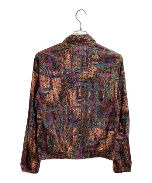 NEPENTHES（ネペンテス）NEPENTHES (ネペンテス) ジップシャツジャケット / USA製 マルチカラー サイズ:Sの古着・服飾アイテム