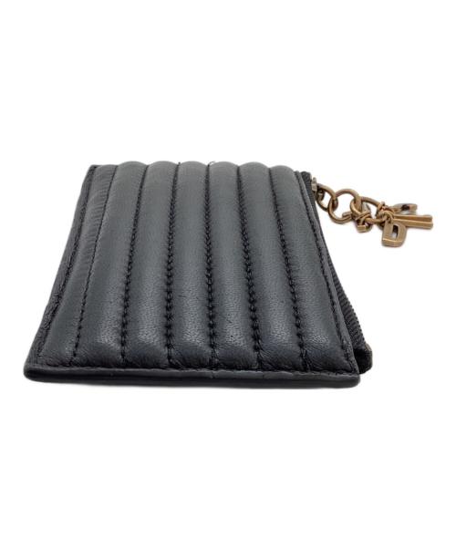 DIESEL（ディーゼル）DIESEL (ディーゼル) CARD HOLDER COIN X09557 P5260 ブラックの古着・服飾アイテム