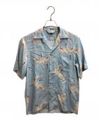 NIPOALOHA二ポアロハ）の古着「アロハシャツ　N24-RSH02」｜ブルー