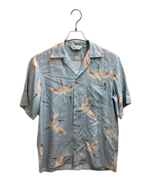 NIPOALOHA（二ポアロハ）NIPOALOHA (二ポアロハ) アロハシャツ　N24-RSH02 ブルー サイズ:1の古着・服飾アイテム
