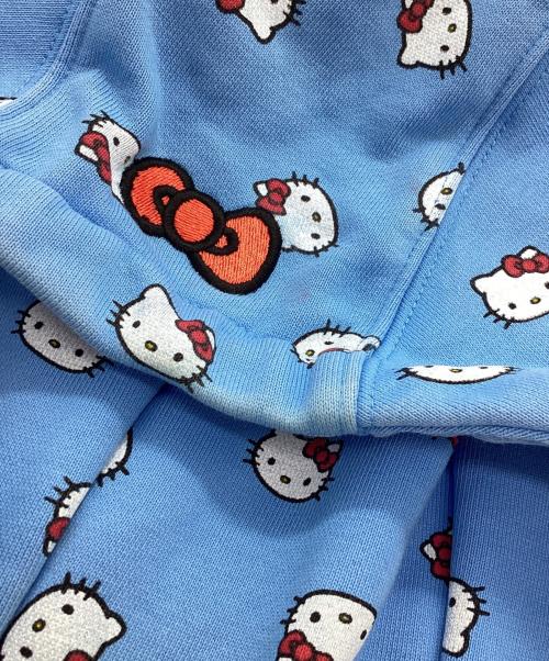 NIKE（ナイキ）NIKE (ナイキ) SANRIO HELLO KITTY NIKE AS U NRG HK FLC HOODIE UNIVERSITY/DR5516-412 スカイブルー サイズ:XXL-Lの古着・服飾アイテム