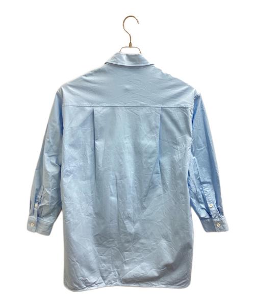 CELERI（セルリ）CELERI (セルリ) CELERI / セルリ / チノストレッチビッグシャツ / 23-050-500-301-1-0 ブルー サイズ:記載なしの古着・服飾アイテム