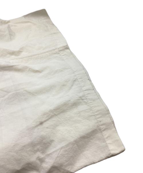 IRENISA（イレニサ）IRENISA (イレニサ) CROPPED WIDE TROUSERS / クロップドワイドトラウザー / IH-24SS-P030-AZ ホワイト サイズ:2の古着・服飾アイテム