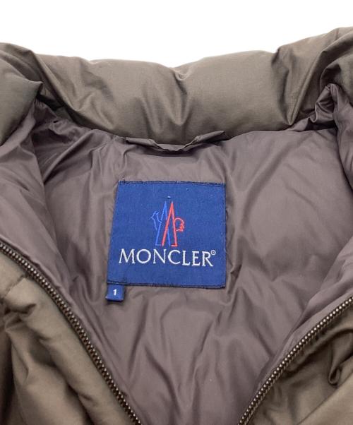 MONCLER（モンクレール）MONCLER　 (モンクレール) ダウンジャケット / 青タグ ブラウン サイズ:1の古着・服飾アイテム