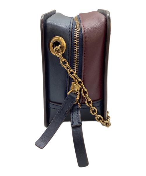 BABY BY A BATHING APE（ベイビーバイアベイジングエイプ）BABY BY A BATHING APE (ベイビーバイアベイジングエイプ) チェーン スクエアハンドバッグ　BPYBGBA70XXD ブラウンの古着・服飾アイテム