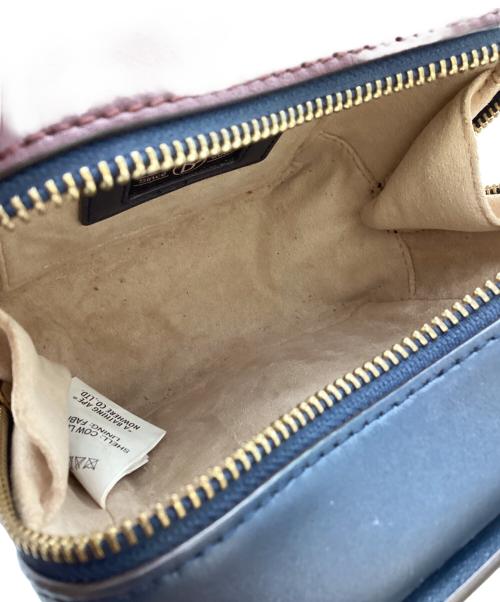 BABY BY A BATHING APE（ベイビーバイアベイジングエイプ）BABY BY A BATHING APE (ベイビーバイアベイジングエイプ) チェーン スクエアハンドバッグ　BPYBGBA70XXD ブラウンの古着・服飾アイテム