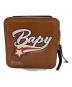 BABY BY A BATHING APE (ベイビーバイアベイジングエイプ) チェーン スクエアハンドバッグ　BPYBGBA70XXD ブラウン：8000円