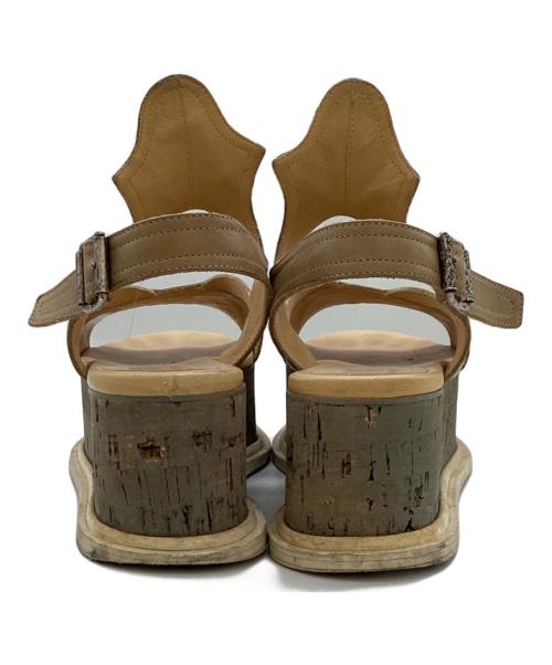 MM6 Maison Margiela（エムエムシックスメゾンマルジェラ）MM6 Maison Margiela (エムエムシックスメゾンマルジェラ) サンダル ベージュ サイズ:37の古着・服飾アイテム