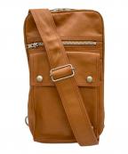 PORTERポーター）の古着「SLING SHOULDER BAG / スリング ショルダー バック / 707-06127」｜ブラウン