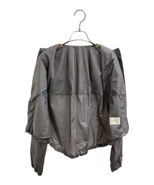 Demi-Luxe Beams（デミルクス ビームス）Demi-Luxe Beams (デミルクス ビームス) シアー ドルマン ジップブルゾン / 64-18-0650-167 グレー サイズ:Freeの古着・服飾アイテム