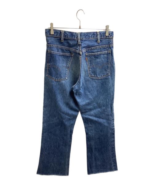 LEVI'S（リーバイス）LEVI'S (リーバイス) 646 フレアデニムパンツ / 42TALON オレンジタブ ビッグE スレーキスタンプ 推定70's インディゴ サイズ:W31L34の古着・服飾アイテム
