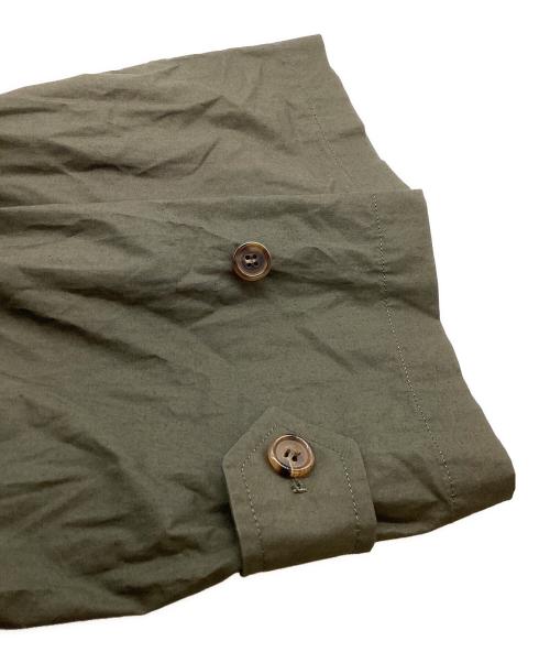 CIOTA（シオタ）CIOTA スビンコットン タイプライター タイロッケンコート / spin cotton type writer tielocken coat / wrap coat / COLM-106M / Made in JAPAN サイズ:5の古着・服飾アイテム