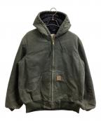 CarHarttカーハート）の古着「アクティブジャケット / J130MOS」｜グリーン