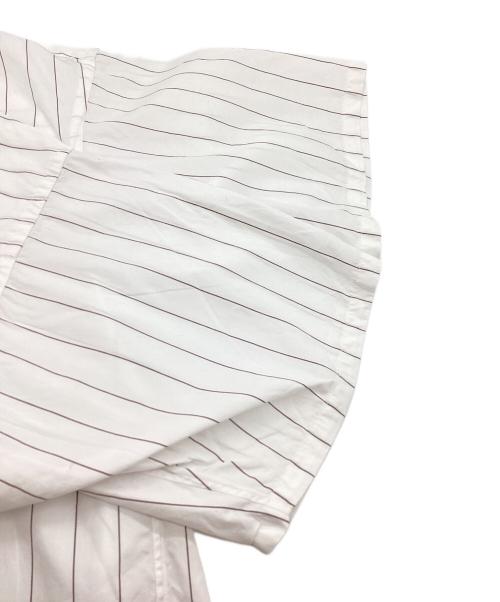 H BEAUTY&YOUTH（エイチ ビューティー&ユース）H BEAUTY&YOUTH (エイチ ビューティー&ユース) 120/2 ワイダー スシ オープンカラーシャツ / 1216-250-3026 ホワイト サイズ:Sの古着・服飾アイテム