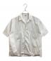 H BEAUTY&YOUTH（エイチ ビューティー&ユース）の古着「120/2 ワイダー スシ オープンカラーシャツ / 1216-250-3026」｜ホワイト