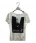 Hysteric Glamour (ヒステリックグラマー) EAST VILLAGE EYE (イーストヴィレッジアイ) スローガンTシャツ / 0142CT17 ホワイト サイズ:FREE：5000円