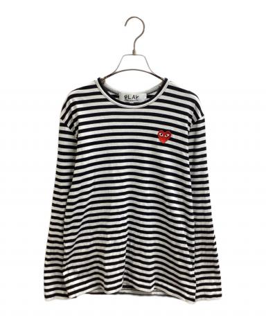 rie様ご専用！プレイコムデギャルソン長袖Tシャツ 新品未使用 PLAY COMME des GARCONS プレイ コム デ ギャルソン 長袖Tシャツ 黒