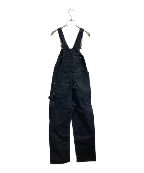 CarHartt（カーハート）CarHartt (カーハート) ダブルニーオーバーオール ブラック サイズ:W30×L32の古着・服飾アイテム