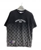 Aape BY A BATHING APE×RUSSELL ATHLETICエーエイプ バイ アベイシングエイプ×ラッセルアスレチック）の古着「Tシャツ / t-shirt / AAPTEM9705XXM」｜グレー